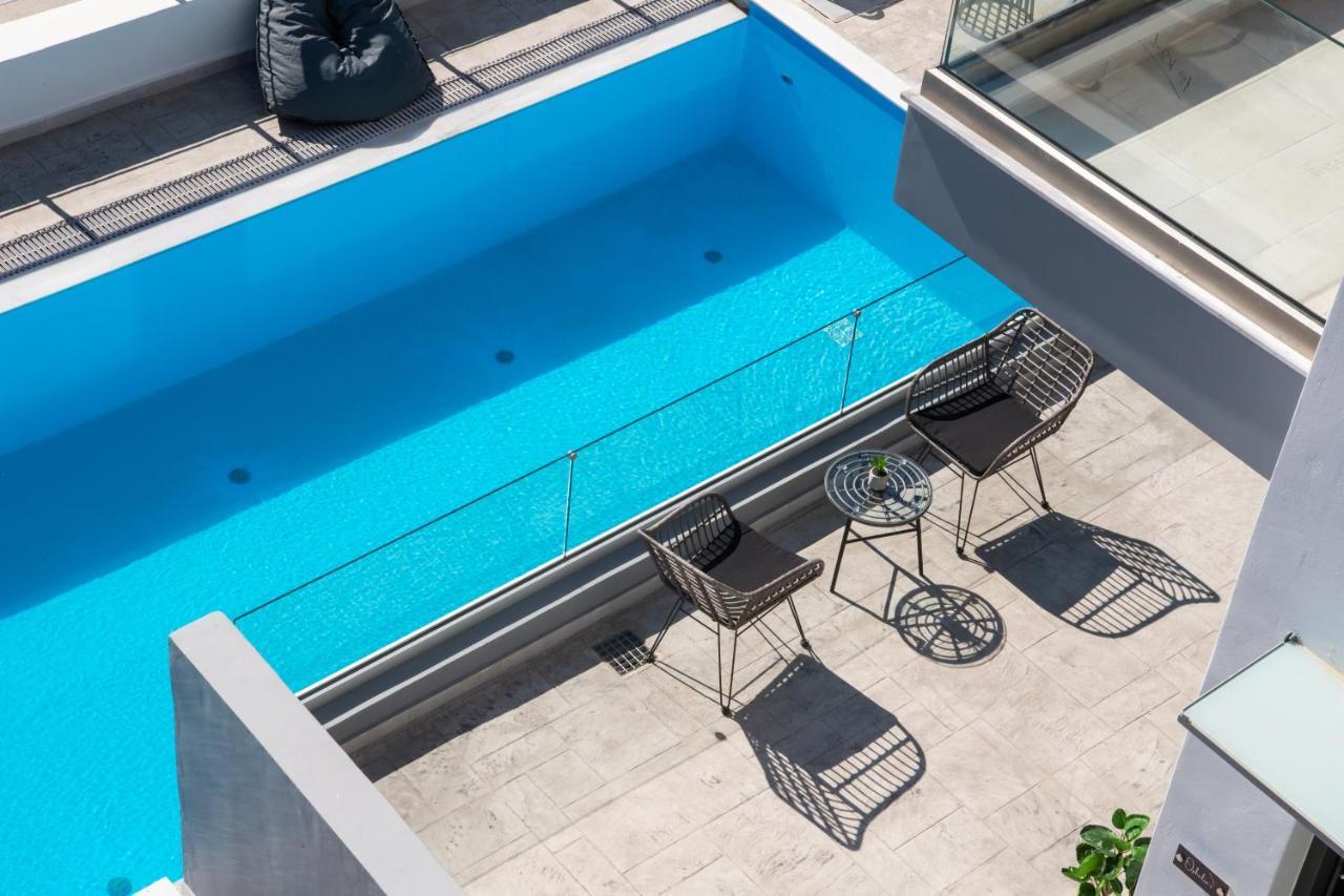 Clelia'S And Dione'S Design Studios Swimming Pool Νικιάνα Εξωτερικό φωτογραφία